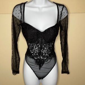 Lace/sheer lingerie used once